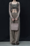 SWAYING 24 Autumn and Winter Cashmere Short Camisole Series SW-SW24AW1T03-HUILV Gray Green SW24AW1T04